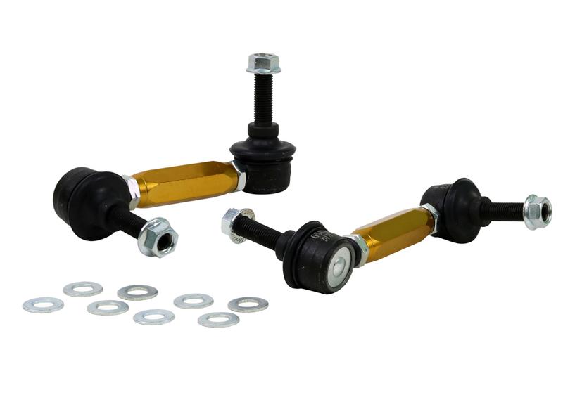 Whiteline Universal Adjustable Sway Bar Link, 10mm Stud, 90–115mm (KLC141)