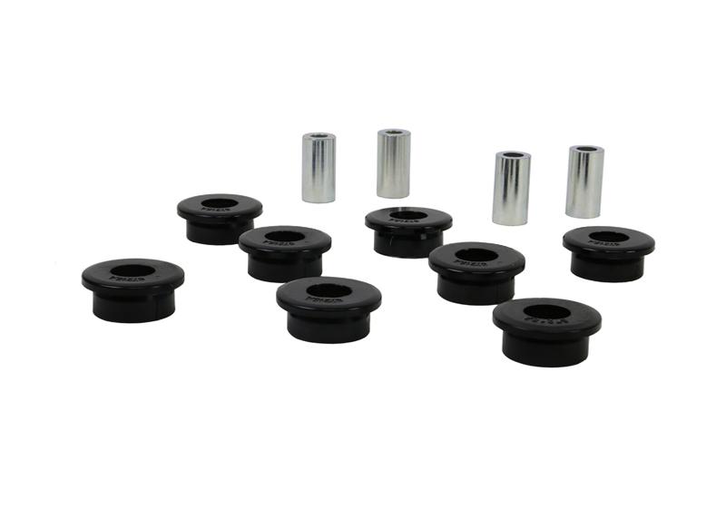 Whiteline Control Arm Lower - Outer Bushing Kit, Contains both 12mm and 14mm crush tubes W63382